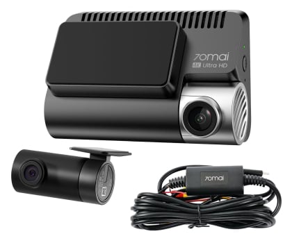 Wideorejestrator 70mai Dash Cam A800SE 4G Ready HDR + kamera tylna RC22 + zasilanie